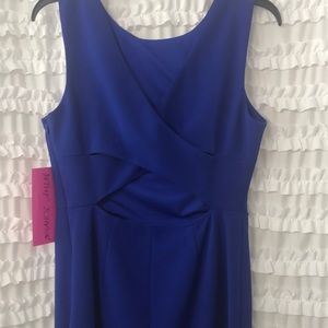 NWT Royal Blue Betsey Johnson Dress